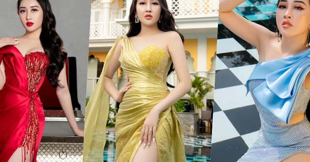 Hoa hậu Huỳnh Thúy Anh khoe nhan sắc rạng rỡ chào Xuân 2022