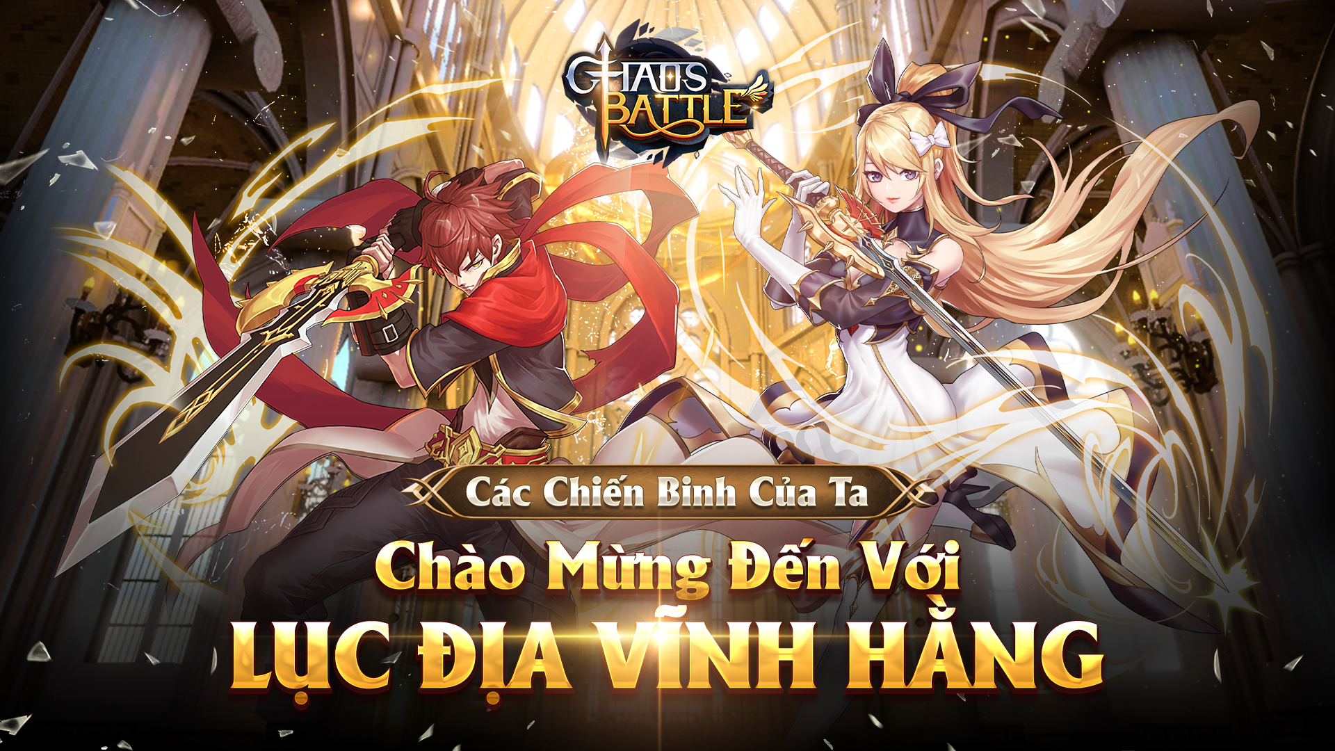 Chaos Battle Trận Chiến Vĩnh Hằng sẽ được Funtap phát hành tại Việt Nam vào 10/03