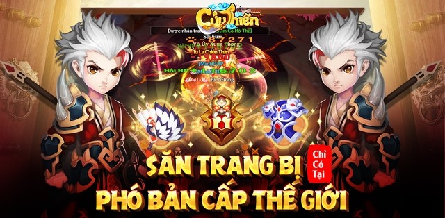 Cửu Thiên Mobile SohaGame - Game nhập vai hơn 100 chiêu thức chuẩn bị được SohaGame phát hành tại Việt Nam