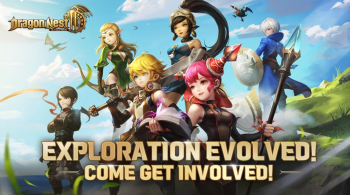 Dragon Nest 2: Evolution Tựa game thế giới mở MMORPG ra mắt phiên bản thử nghiệm trên Mobile