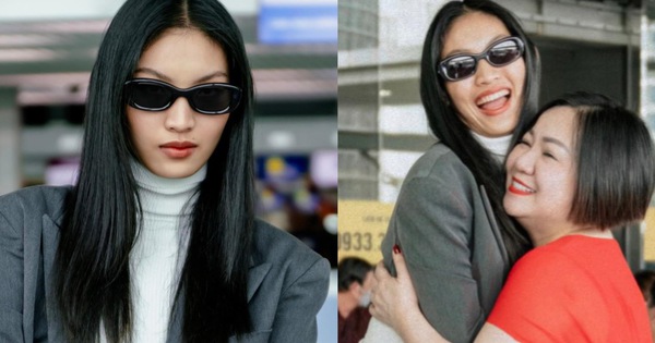 Quán quân The Face Vietnam Huỳnh Tú Anh xuất hiện đầy cá tính tại sân bay, lên đường tới kinh đô thời trang bậc nhất thế giới