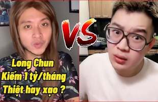 “Làng TikTok” Việt chứng kiến biến căng giữa Long Chun và Cô Gái Có Râu xung quanh câu chuyện 1 tỷ