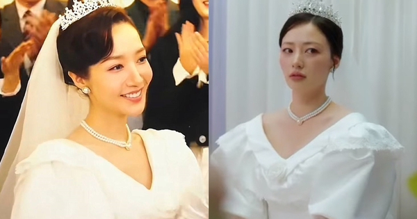 Park Min Young lấn át “tiểu tam” khi cùng diện váy cưới sến rện, cân đẹp outfit nhưng vẫn thua truyện tranh