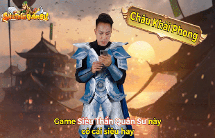 Chính thức: Siêu Thần Quân Sư bắt tay cùng Ca sĩ Châu Khải Phong khẳng định vị thế game chiến thuật Tam Quốc 