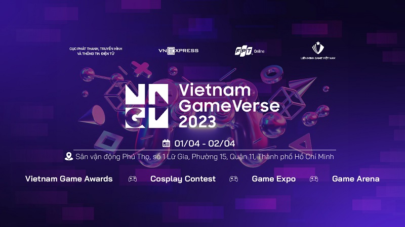 Vietnam GameVerse 2023: Ngày hội game hoành tráng diễn ra vào ngày mai 01/04/2023
