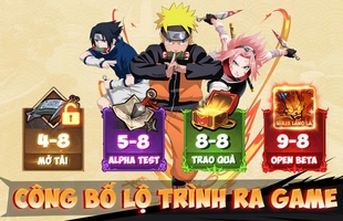 Ninja Làng Lá: Truyền Kỳ, game Naruto mới ấn định ngày ra mắt