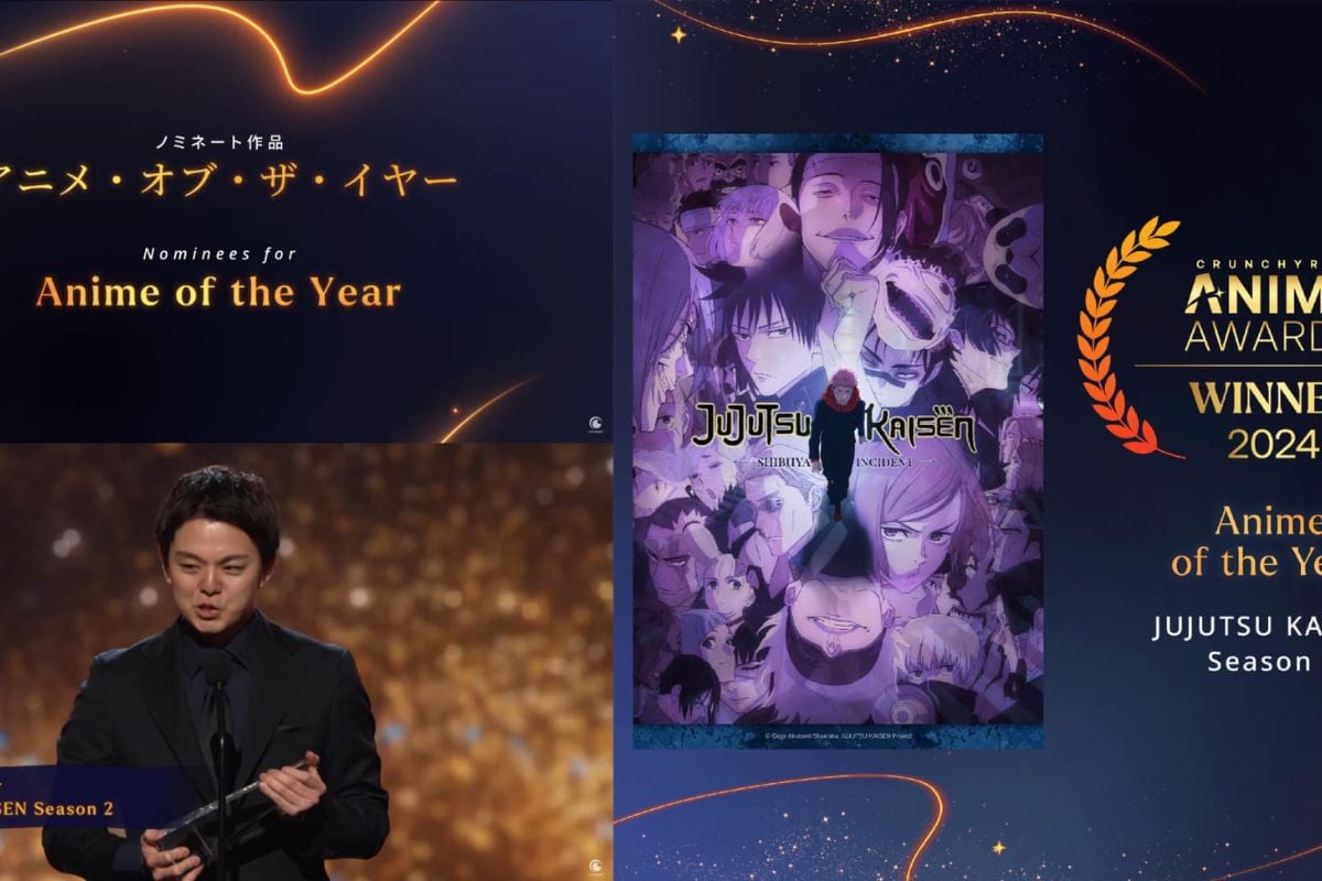 Jujutsu Kaisen thống trị Crunchyroll Anime Awards với 8 giải thưởng trên 32 hạng mục