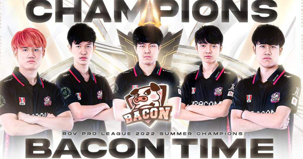 Thần đồng MarkKy tỏa sáng đưa Bacon Time vô địch giải quốc nội Thái Lan sau 7 ván đấu nghẹt thở, ẵm luôn hơn 4 tỷ tiền thưởng cùng tấm vé dự AIC 2022!