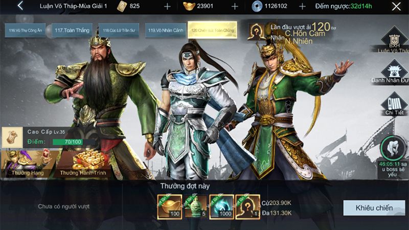 Game thủ Dynasty Warriors: Overlords mách nhau cách vượt ải Luận Võ Tháp