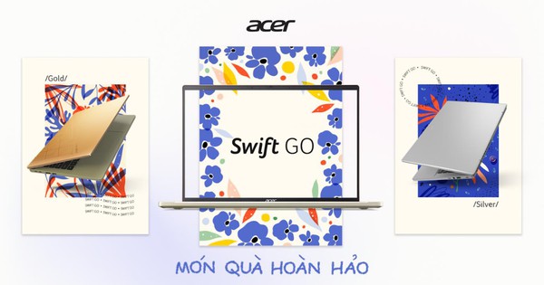 Acer Swift Go: Laptop mỏng nhẹ, sáng tạo cùng hiệu năng mạnh mẽ