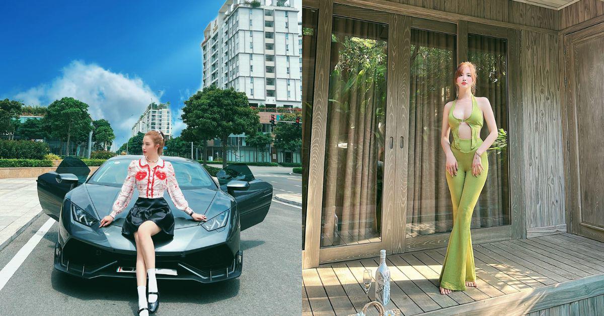 Hot girl Hà thành sở hữu bộ sưu tập siêu xe hơn 18 tỷ đồng, vừa thông báo sinh đôi