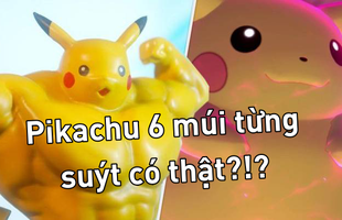 Có thể bạn chưa biết: Nintendo từng cân nhắc ý tưởng tạo ra Pikachu cơ bắp 6 múi