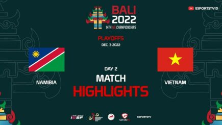 IESF WEC 2022 – MLBB ngày 4/12: Việt Nam đánh bại Namibia