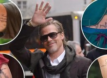 Nhiều hình xăm trên cơ thể Brad Pitt liên quan đến Angelina Jolie