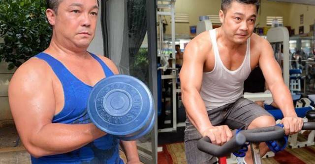 Lý Hùng ở tuổi 54: Vẻ ngoài phong độ, cơ bắp cuồn cuộn như trai 20