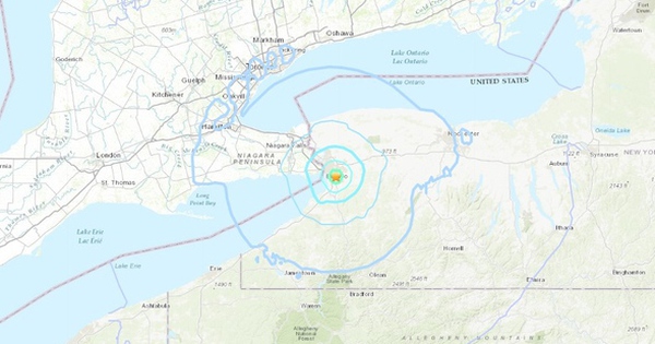 New York bất ngờ hứng động đất mạnh nhất trong nhiều thập kỷ