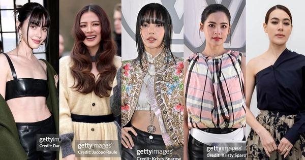 Dàn sao Thái qua “ống kính hung thần” Getty Images ở Paris Fashion Week: Lisa thần thái ngút ngàn, Baifern - Mai Davika và các mỹ nhân khác thì sao?
