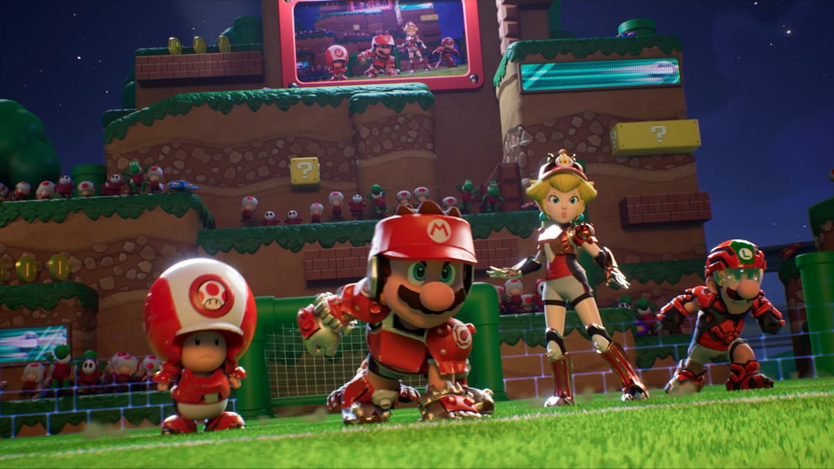 Mario Strikers: Battle League tung trailer giới thiệu gameplay tốc độ cao