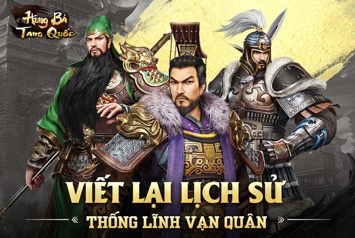 Hùng Bá Tam Quốc – Tựa game SLG Tam Quốc sắp ra mắt tại Việt Nam