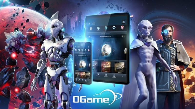 Ogame Mobile - Game nhập vai về người ngoài hành tinh bắt đầu thử nghiệm