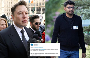 Tỷ phú Elon Musk sẵn sàng 'cãi tay đôi' với CEO Twitter về tài khoản ảo
