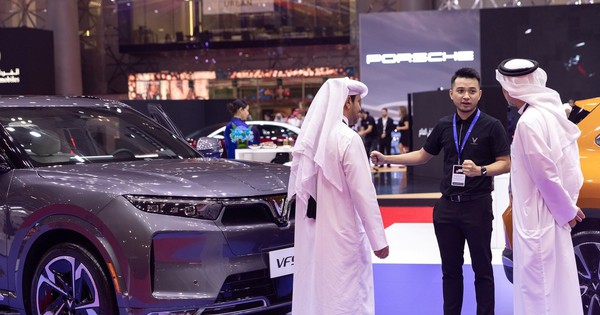 VinFast đem 4 mẫu EV đến Qatar, sắp bán xe cho người Ả Rập?