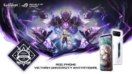 ASUS Republic of Gamers công bố giải đấu ROG Phone Vietnam University Invitational kết hợp cùng tựa game Genshin Impact