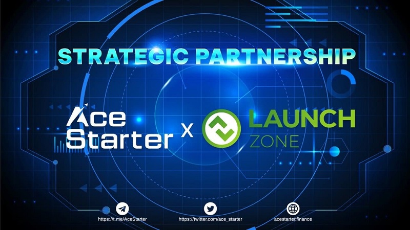 AceStarter Announces Strategic Partnership with LaunchZone