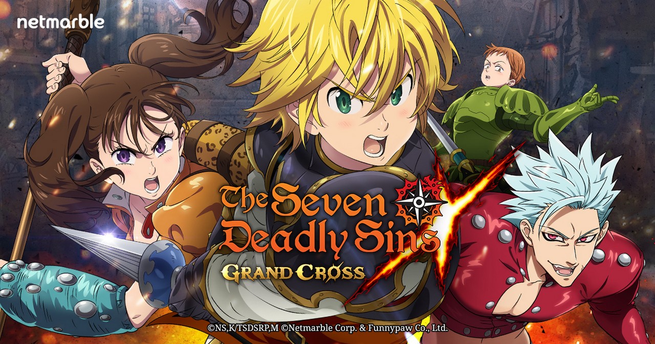 The Seven Deadly Sins: Grand Cross – Game nhập vai chiến thuật dựa trên manga ra mắt khu vực Châu Á