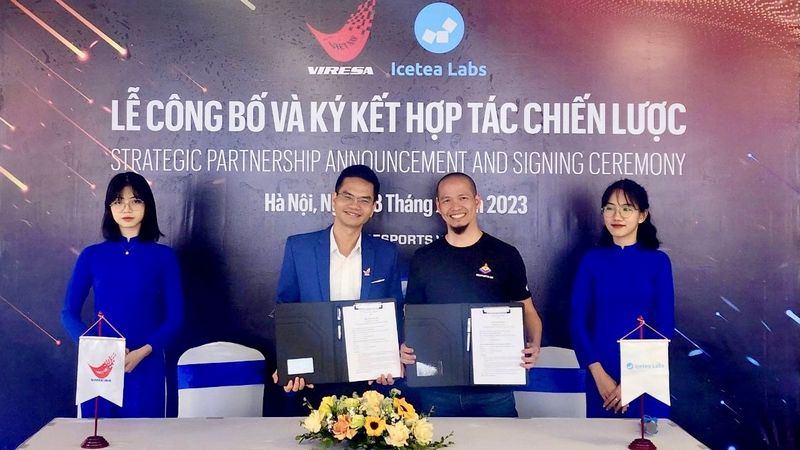 Viresa và Icetea Labs Việt Nam hợp tác toàn diện trong lĩnh vực thể thao điện tử