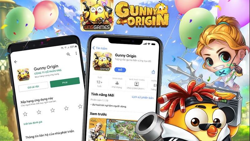 Gunny Origin đã chính thức cho phép tải về ngay từ bây giờ