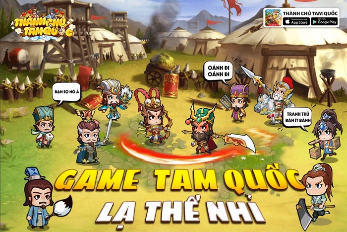 Thành Chủ Tam Quốc Tựa game Tam Quốc độc lạ sắp phát hành tại Việt Nam