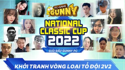 Ngày 10/12 bắt đầu Vòng Loại 2v2 Gunny PC National Classic Cup