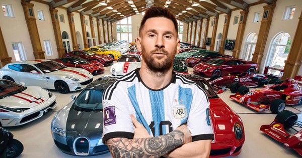 Messi, "ông trùm" chơi siêu xe trong giới cầu thủ