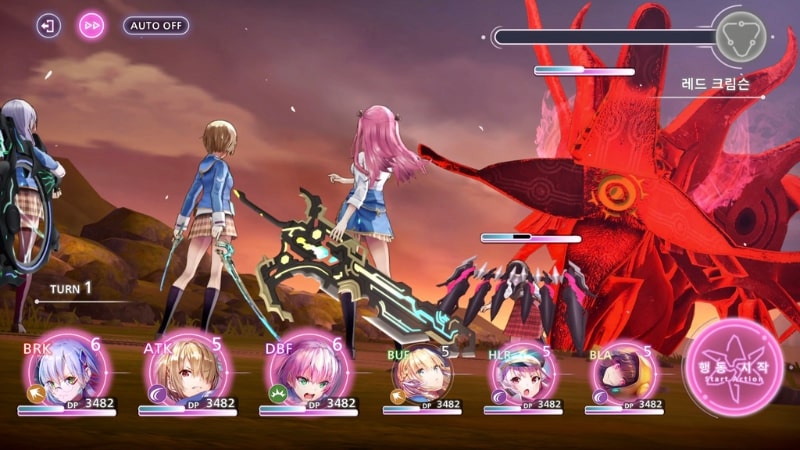 Heaven Burns Red  Game RPG anime đã có mặt trên Android tại Hàn Quốc