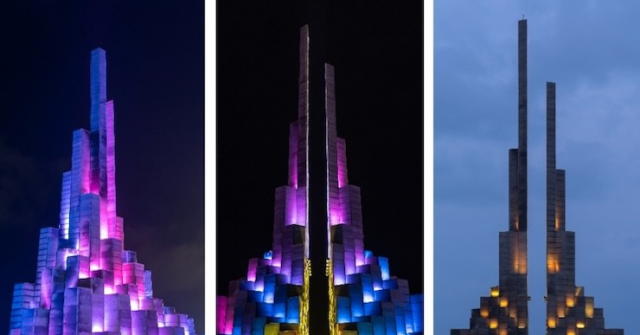 Công nghệ ánh sáng độc đáo bên trong tòa tháp đoạt giải châu Á