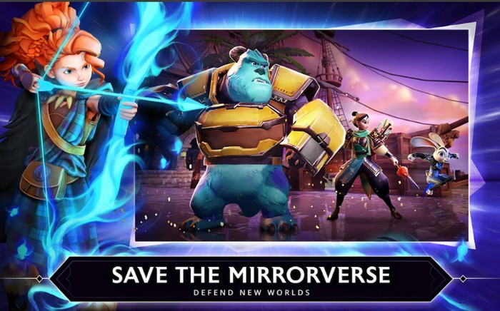 Disney Mirrorverse - trò chơi nhập vai hành động lấy bối cảnh trong vũ trụ Disney sắp ra mắt trên Mobile