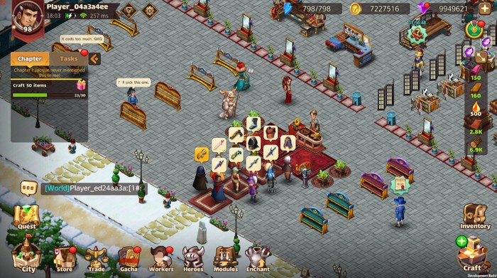 Trở thành ông chủ, thống trị thị trường thương mại trong tựa game mô phỏng Shop Heroes Legends