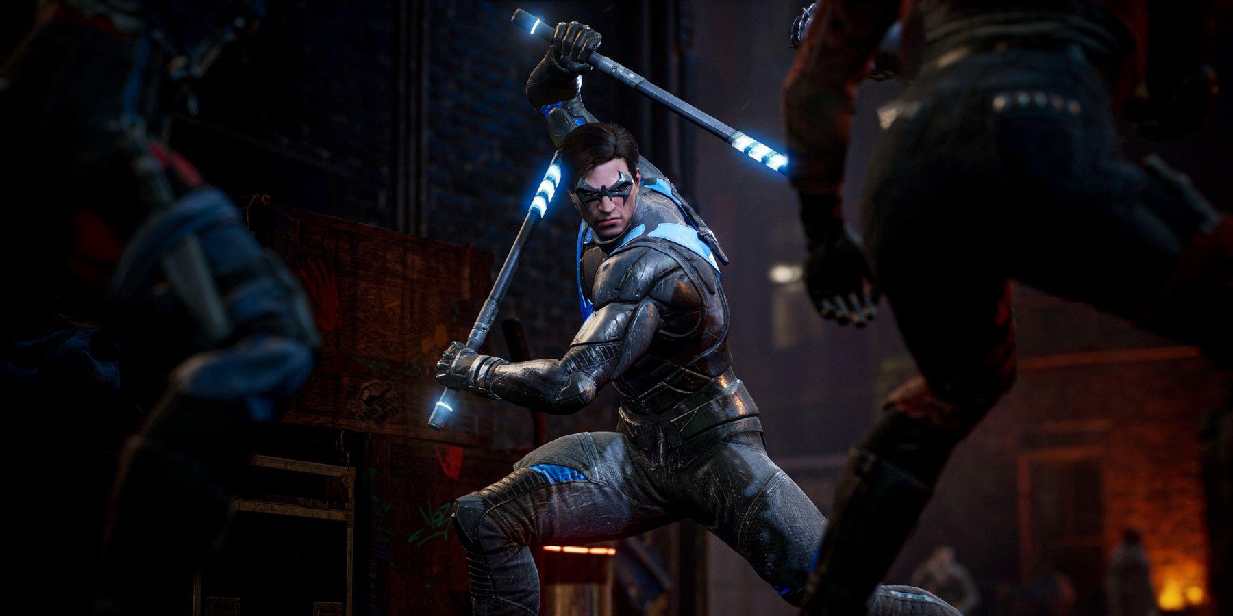 Gotham Knights tung gameplay trailer cho thấy cơ chế ẩn thân của Nightwing