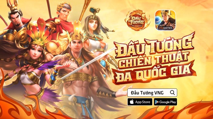 Đấu Tướng VNG Tựa game đấu tướng chiến thuật đa quốc gia sắp ra mắt tại Việt Nam