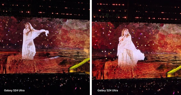 Ngắm thật gần thần tượng Taylor Swift tại Eras Tour với Galaxy S24 Ultra