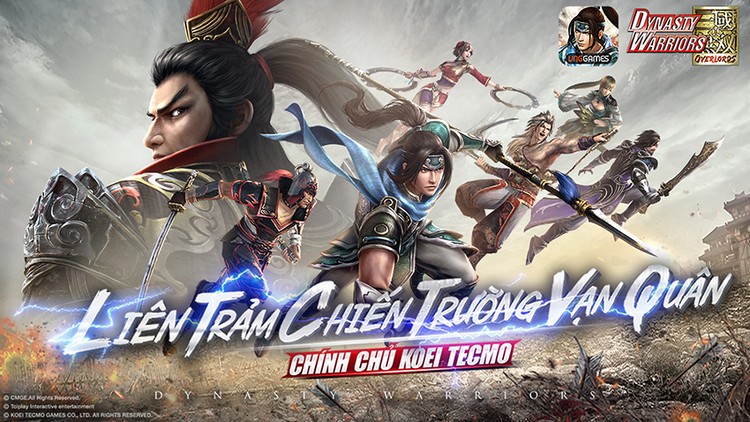 Dynasty Warriors: Overlords tặng gift-code cho game thủ