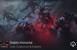 Nhìn App Store hiển thị về Diablo Immortal, tựa game MOBA được tải xuống nhiều nhất ĐNÁ cũng thấy 