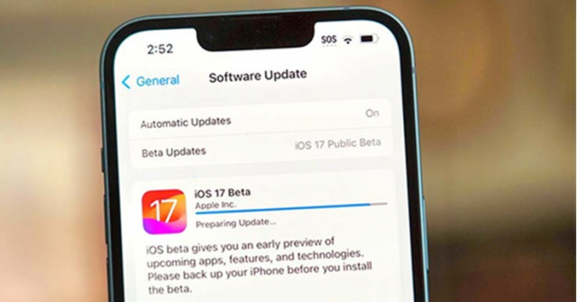 Apple phát hành phiên bản beta công khai đầu tiên cho iOS 17