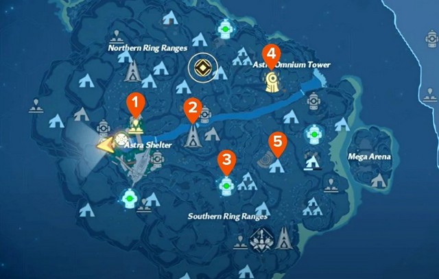 Tower of Fantasy: Cách mở khóa bản đồ thế giới