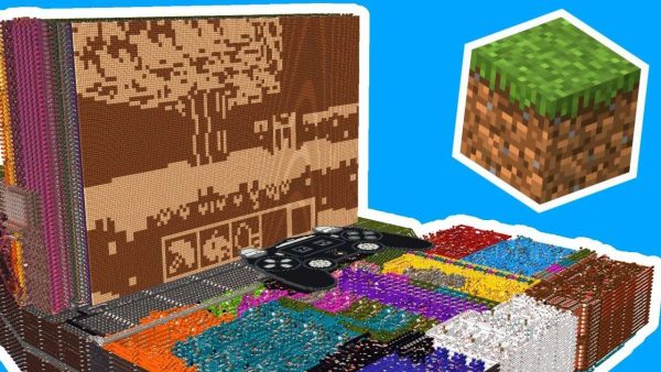 Game thủ chế tạo PC trong Minecraft để chơi Minecraft