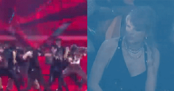 Loạt biểu cảm của Taylor Swift xem Stray Kids diễn tại VMAs: Các idol Kpop có làm nữ ca sĩ thích thú?