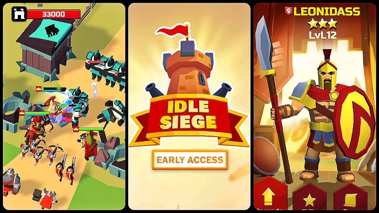 Idle Siege - Game 'rảnh tay' bối cảnh Trung cổ đã được Gameloft phát hành