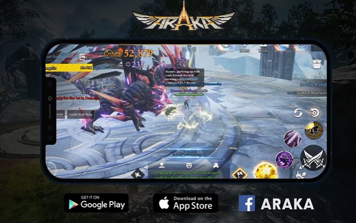 Araka – Tựa game hành động giả tưởng MMORPG mở đăng ký trước trên Mobile