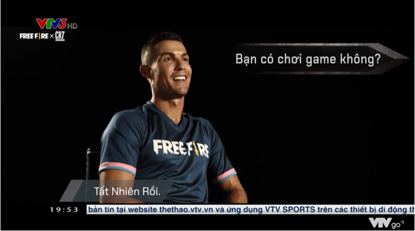 Free Fire hợp tác với Justin Bieber, trước đó thì Ronaldo được lên hẳn chương trình VTV nói về tựa game này
